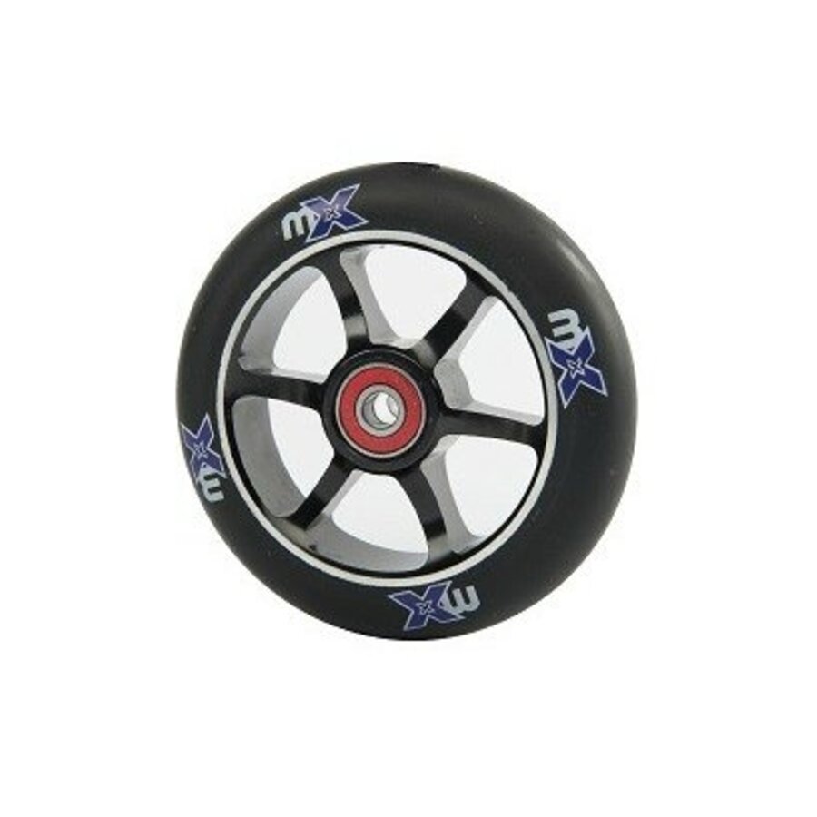 Micro MX 110 mm Metal Core Stuntwheel (MX1208) - black/black