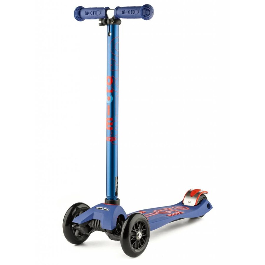 Maxi Micro step Deluxe blauw/rood
