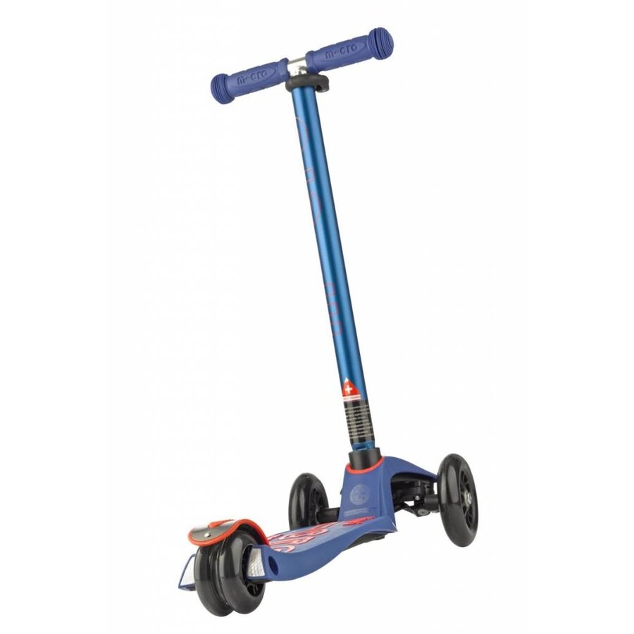 Maxi Micro step Deluxe blauw/rood
