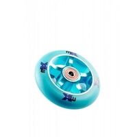 Roue trottinette Freestyle Micro MX 100mm , Core métallique (MX1210) - Bleu/Bleu