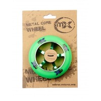 Micro MX 100mm Metal Core stuntwiel (MX1211) - groen/groen