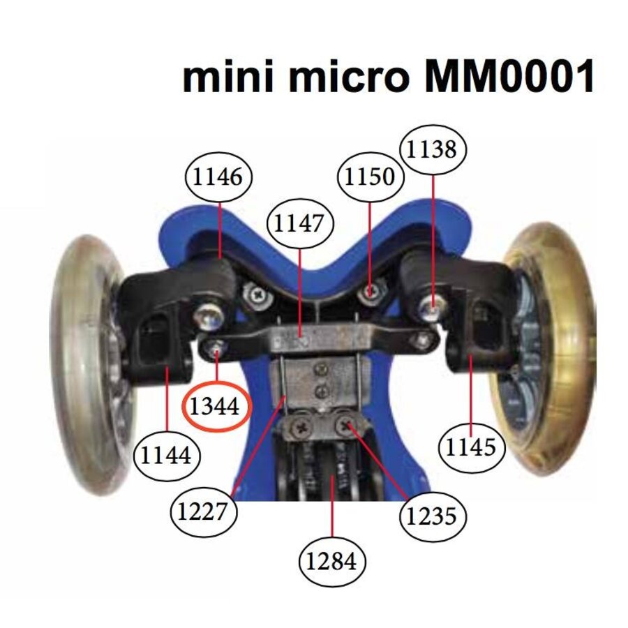 Boutje stuurinrichting Mini en Maxi Micro (1344 / 4657)