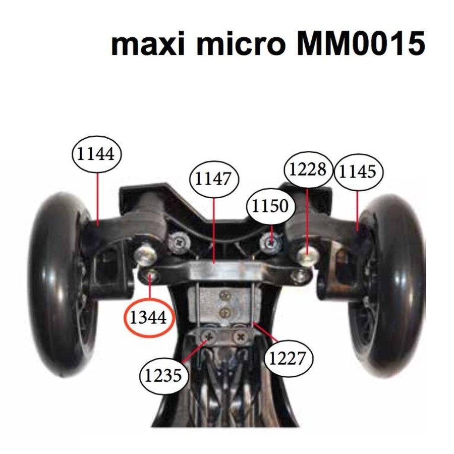 Bolt for steering Mini and Maxi Micro (1344 / 4657)