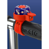 Sonnette Micro - adaptée à toutes les trottinettes et vélos - fixation facile - Fusée