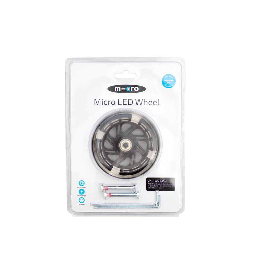 Jeu de roues LED pour Maxi Micro step 120mm