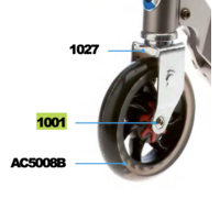 Boulon de roue pour trottinette à 2 roues (1001)