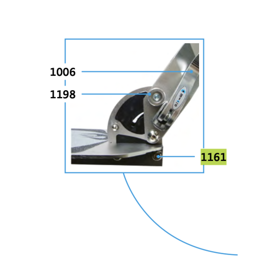 Bolt for folding block (1161)