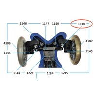 Bout voor wielophanging en achterwiel Mini Micro - 1138