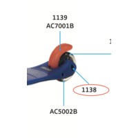 Axle bolt with internal thread - 1138