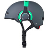 Micro Micro ABS helmet Deluxe Headphones grey/green