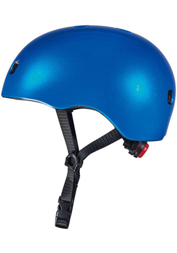 Micro Micro helm Deluxe Blauw metallic