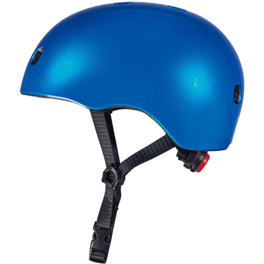 Micro helm Deluxe Blauw metallic