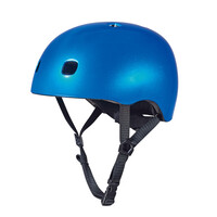 Micro helm Deluxe Blauw metallic