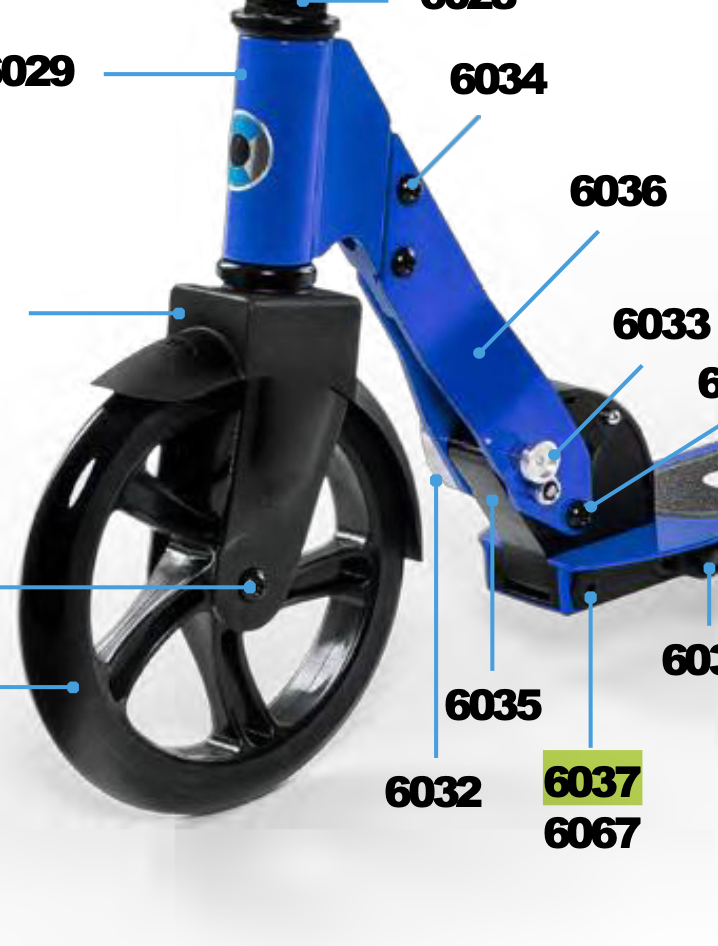 Micro Béquille pour trottinette Cruiser (6038) - Micro Mobility BE