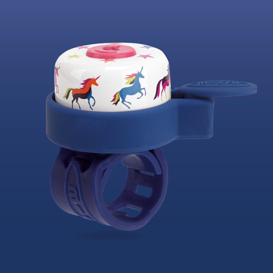 Micro Bell - suitable for all scooters and bikes - easy attachment - Unicorn