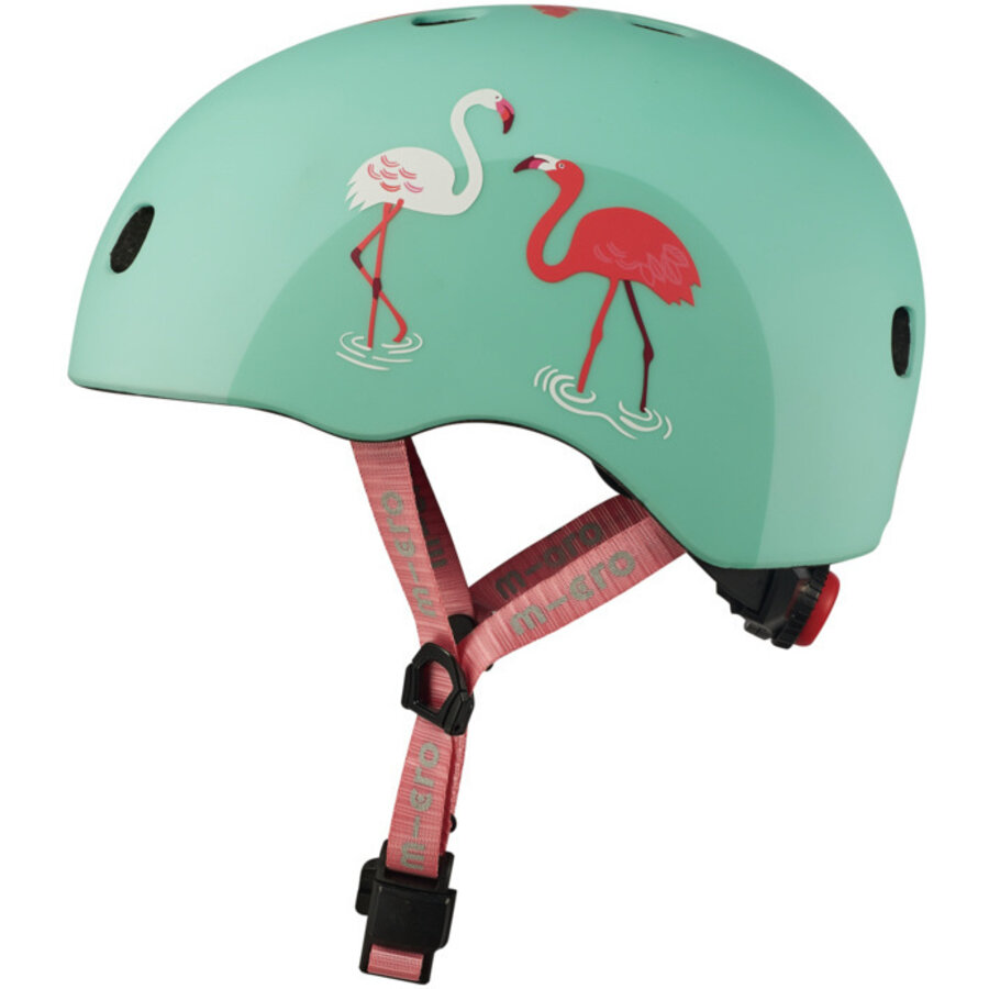Micro helmet Deluxe Flamingo