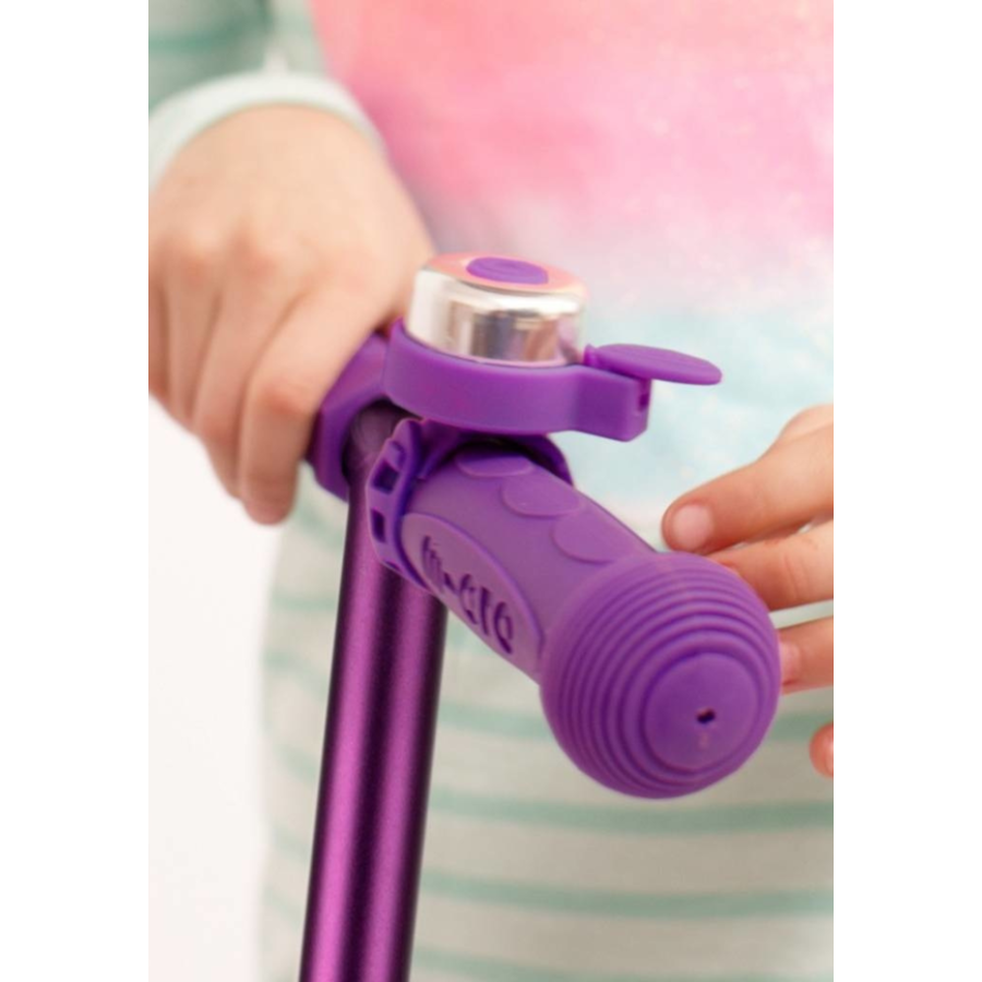 Micro Bell - suitable for all scooters and bikes - easy attachment - Pink