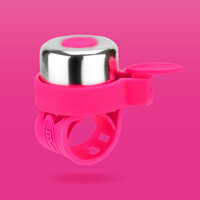 Micro Bell - suitable for all scooters and bikes - easy attachment - Pink