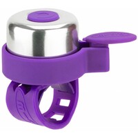 Micro Bell - suitable for all scooters and bikes - easy attachment - Purple