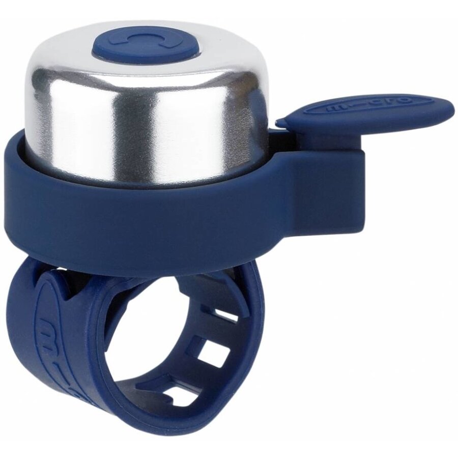 Micro Bell - suitable for all scooters and bikes - easy attachment - Dark Blue