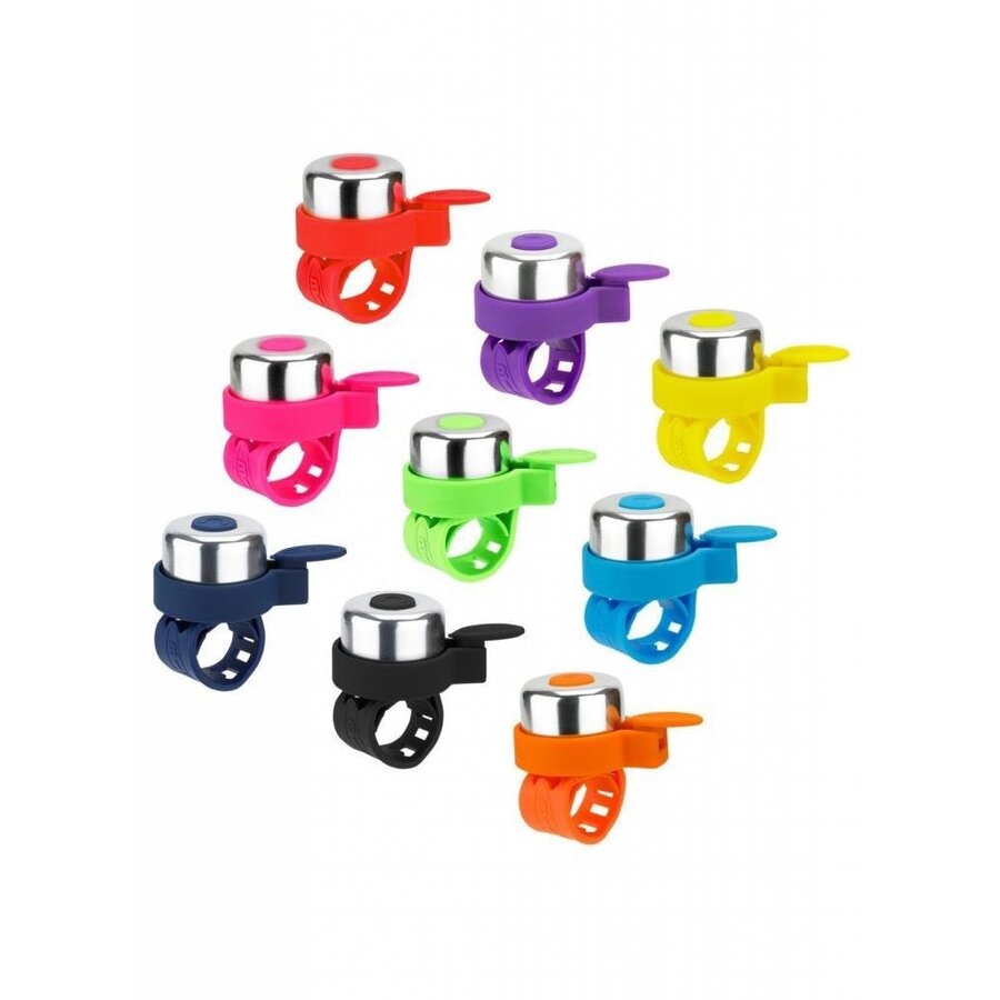 Micro Bell - suitable for all scooters and bikes - easy attachment - Dark Blue