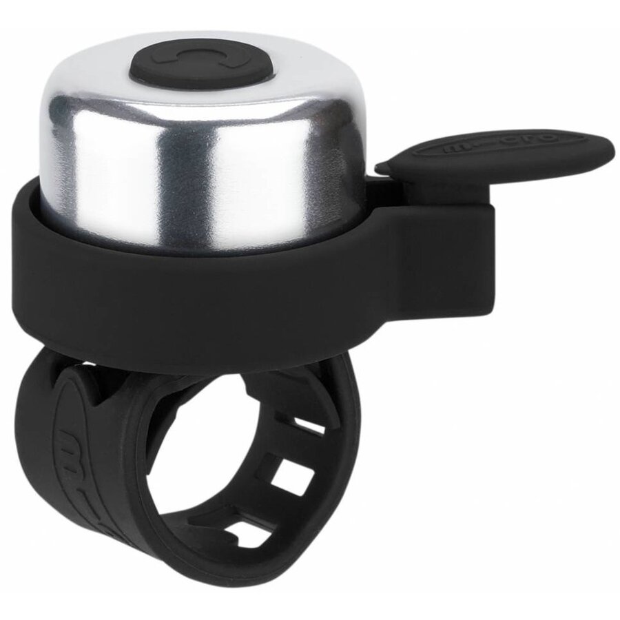 Micro Bell - suitable for all scooters and bikes - easy attachment - Black