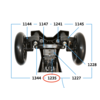 Micro B-bend screws with plate (1235/1143)