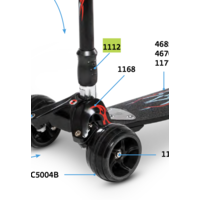 Système de pliage à boulons Kickboard (1112)