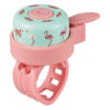 Micro Sonnette Micro - adaptée à toutes les trottinettes et vélos - fixation facile - Menthe Flamant