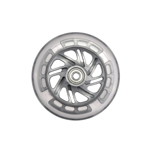 Micro LED wheel grey spokes 120mm