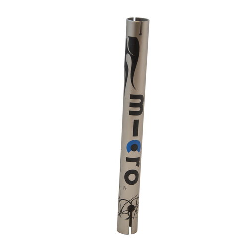 Micro stuurbuis Speed zilver (1211)