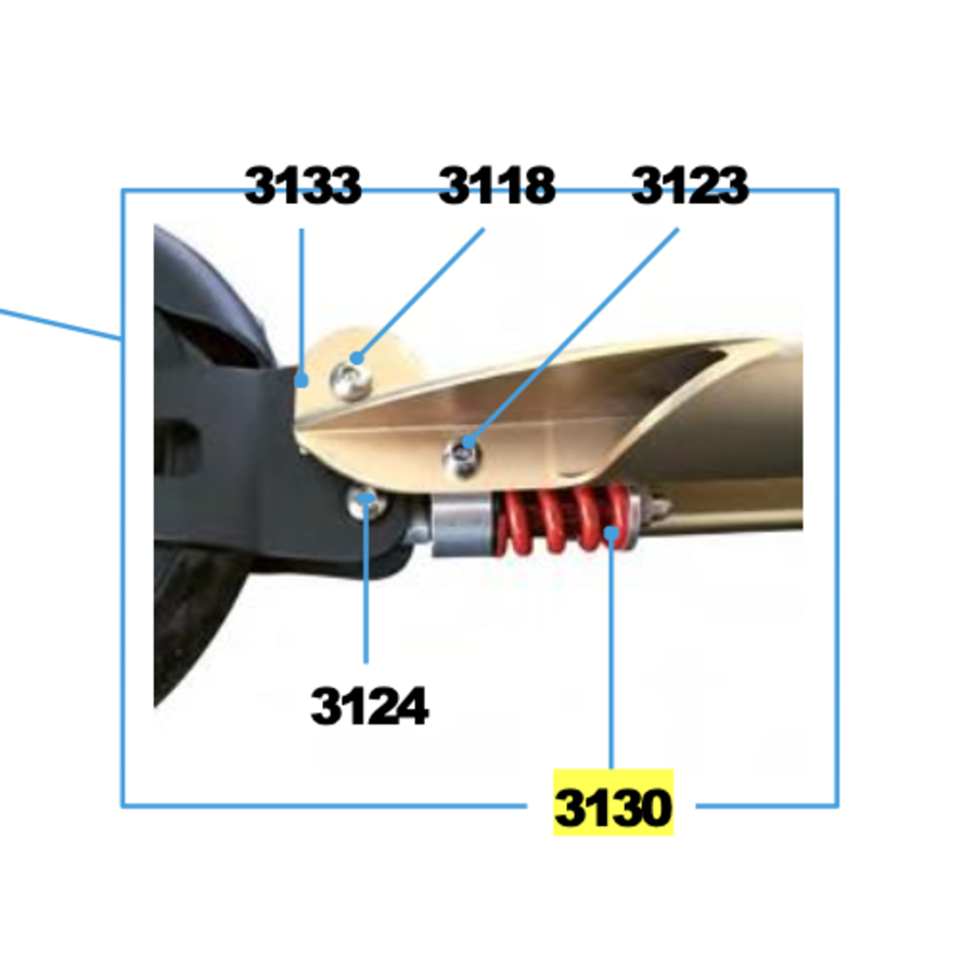 Rear spring Suspension (3130)