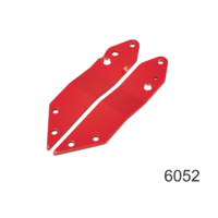 Holder plates Cruiser red (6052)