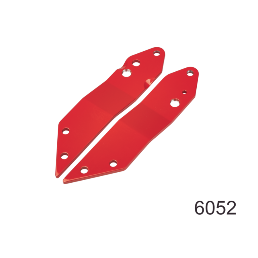 Holder plates Cruiser red (6052)
