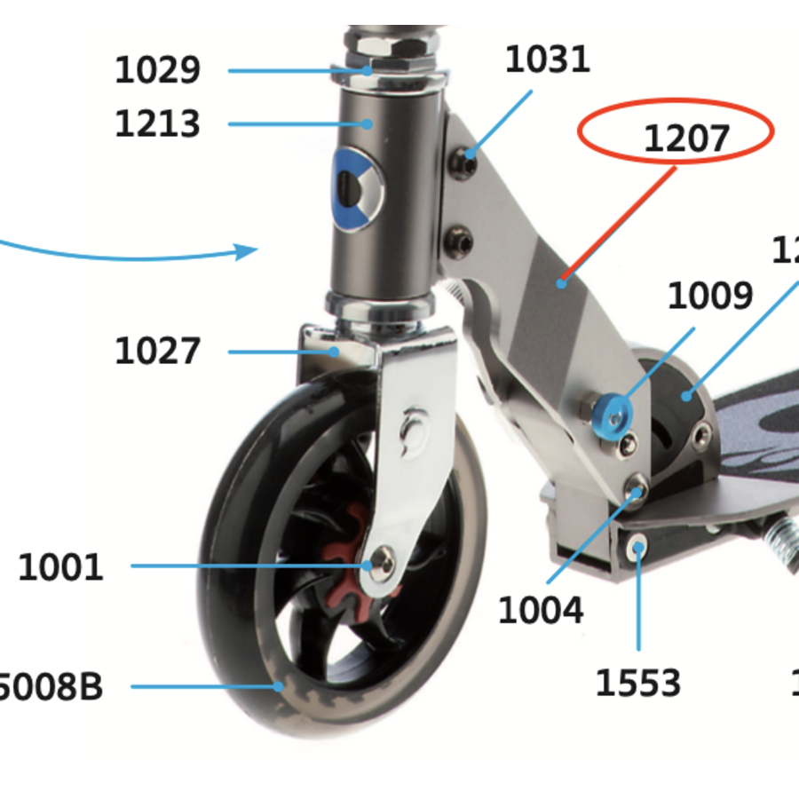 Holder plates Micro Speed  grey (1207)