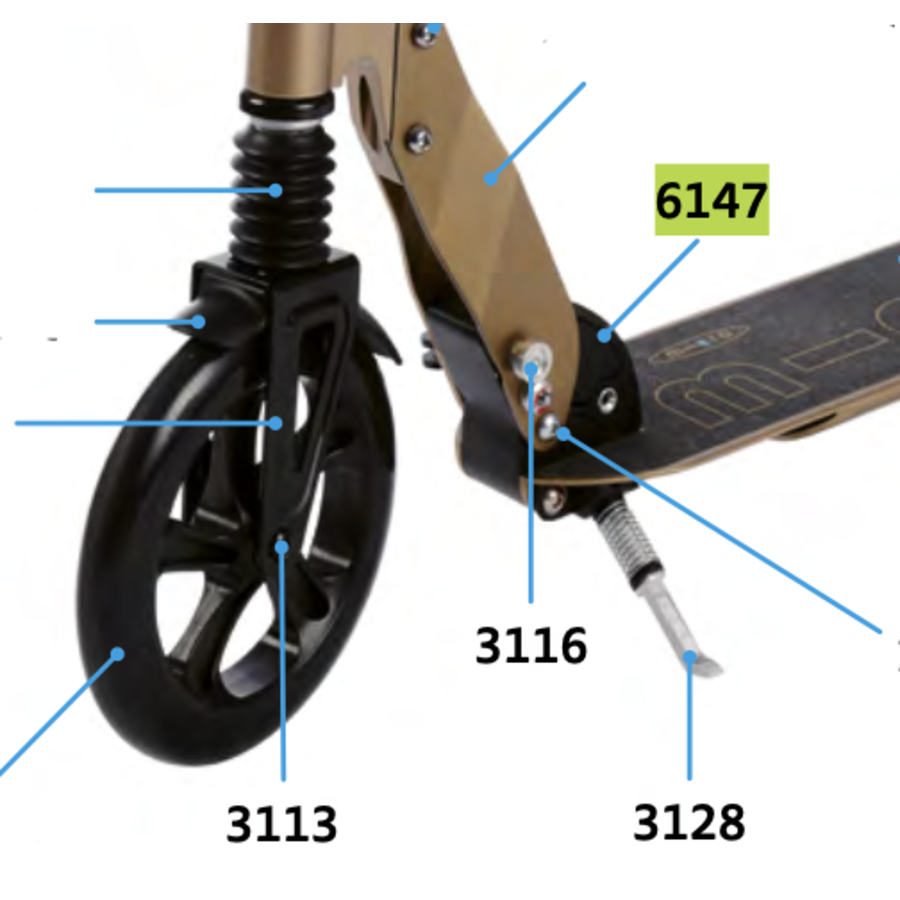 Folding block Micro Suspension (6147)