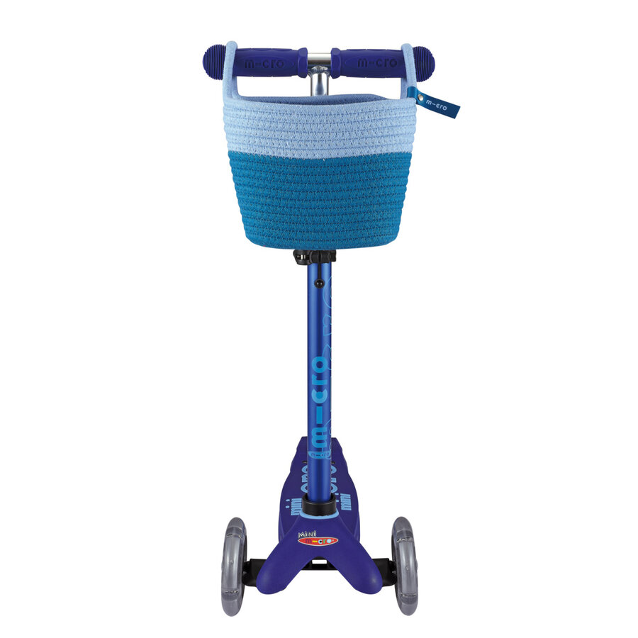 Micro scooter basket blue