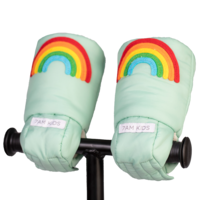 Warmmuffs scooter gloves - Rainbow Mint