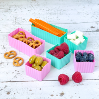 Yumbox silicone set of Cubes