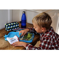 Yumbox Serviettes de table - en coton avec illustrations brodées