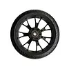 Micro Wheel 200mm black - Metropolitan Deluxe( (AC5016B)