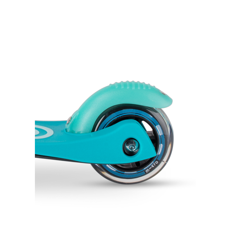 Trottinette Mini Micro Deluxe LED - trottinette enfant 3 roues - Aqua