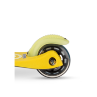 Trottinette Mini Micro Deluxe LED - trottinette enfant 3 roues - Jaune