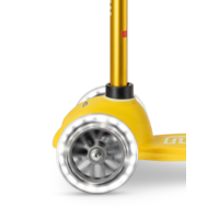 Mini Micro scooter Deluxe LED - 3-wheel children's scooter - Yellow