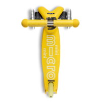 Trottinette Mini Micro Deluxe LED - trottinette enfant 3 roues - Jaune