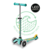 Micro Mini Micro scooter Deluxe ECO LED - 3-wheel children's scooter - Mint