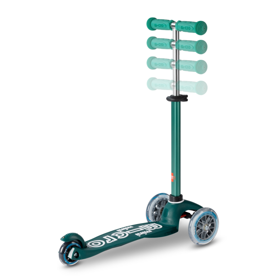 Mini Micro step Deluxe ECO - 3-wiel kinderstep - Groen