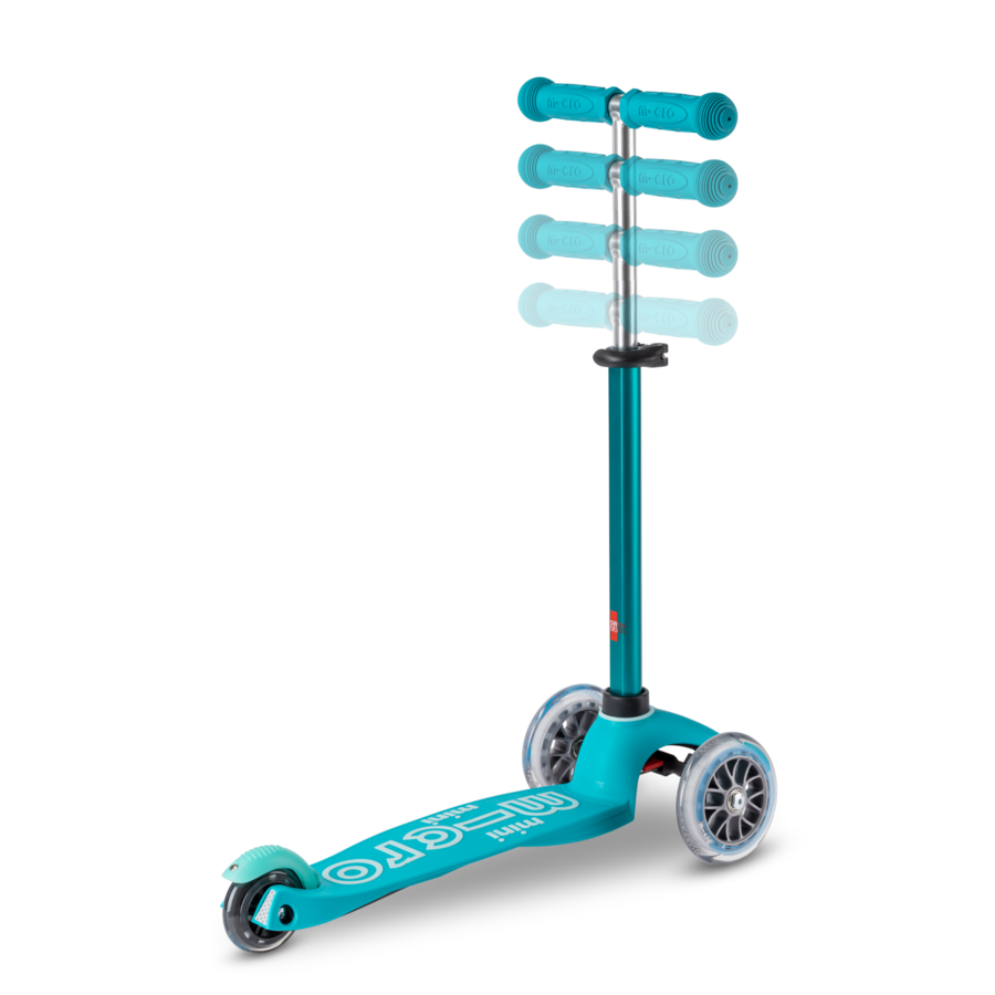 Mini Micro scooter Deluxe - 3-wheel children's scooter - Aqua