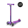 Micro axi Micro scooter Deluxe LED - 3-wheel children's scooter - Purple