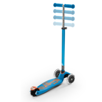 Maxi Micro step Deluxe LED - 3-wiel kinderstep - Caribbean Blue